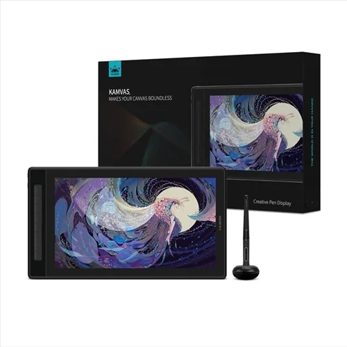 مانیتور طراحی 16اینچ هویون مدل kamvas pro 16 2.5K (QHD)  با پایه اصلی